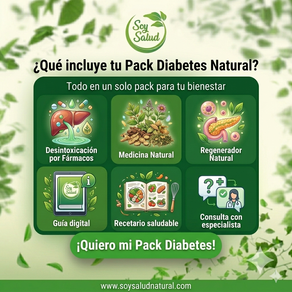 Pack Diabetes Natural para Regular la Glucosa de Forma Saludable