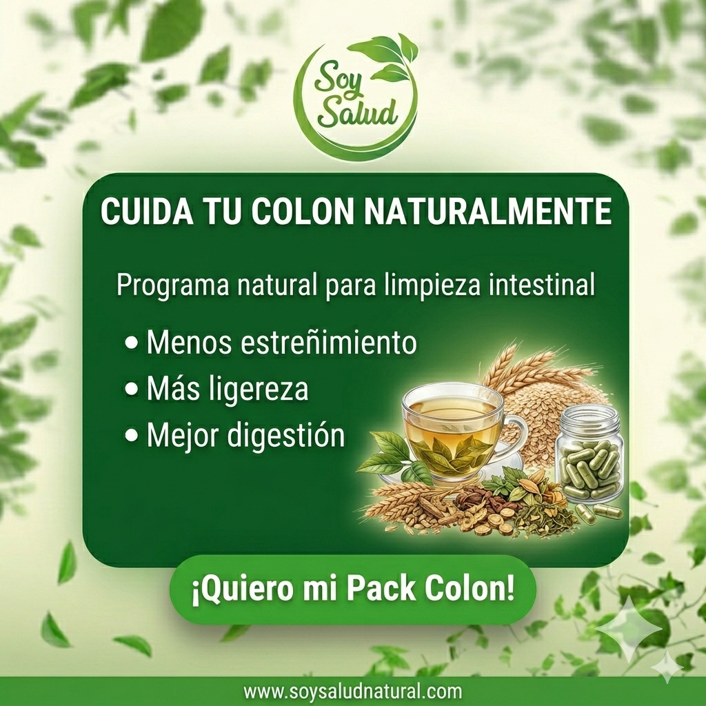 Pack Colon y Estreñimiento | Limpieza Intestinal Natural – Soy Salud