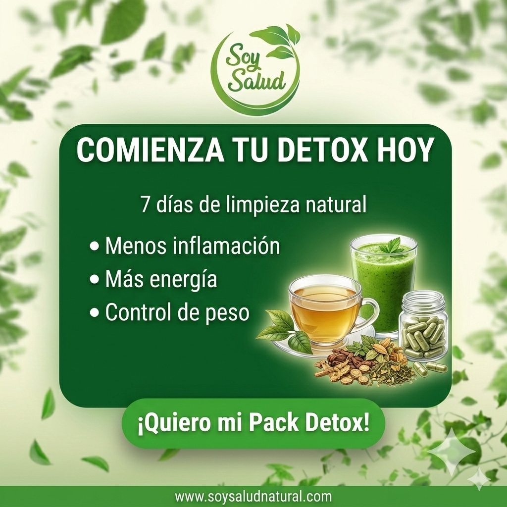 Pack Detox General | Limpieza Interna y Control de Peso Natural