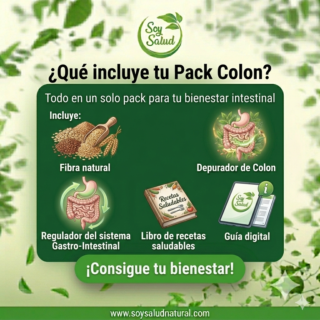 Pack Colon y Estreñimiento | Limpieza Intestinal Natural – Soy Salud