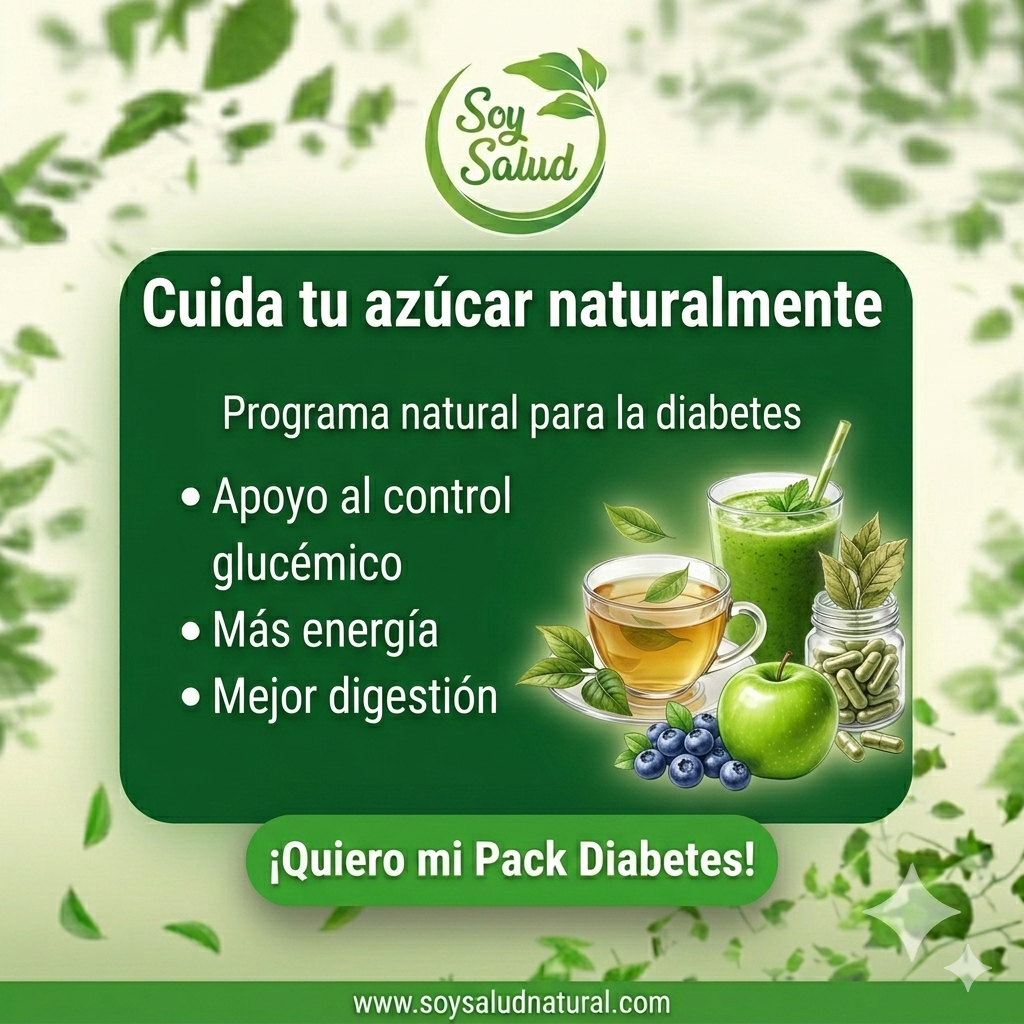 Pack Diabetes Natural para Regular la Glucosa de Forma Saludable