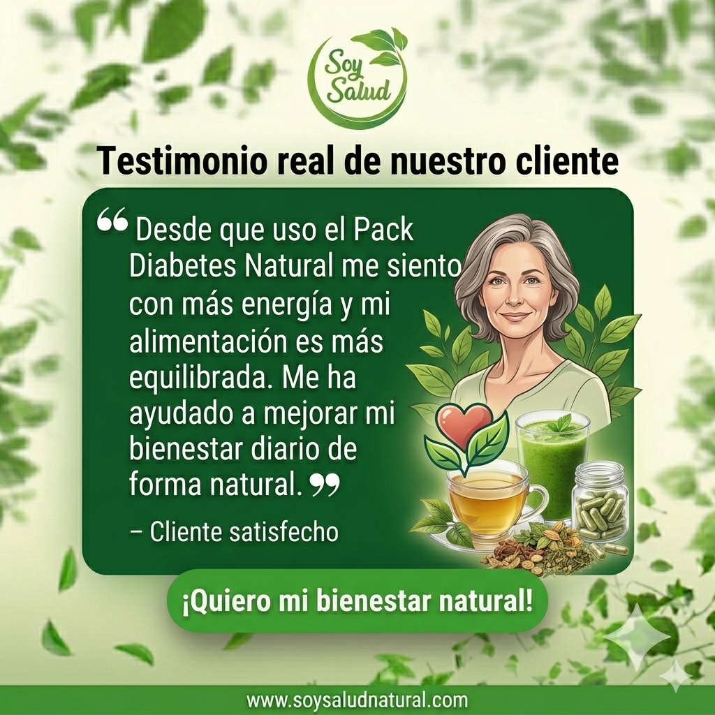 Pack Diabetes Natural para Regular la Glucosa de Forma Saludable