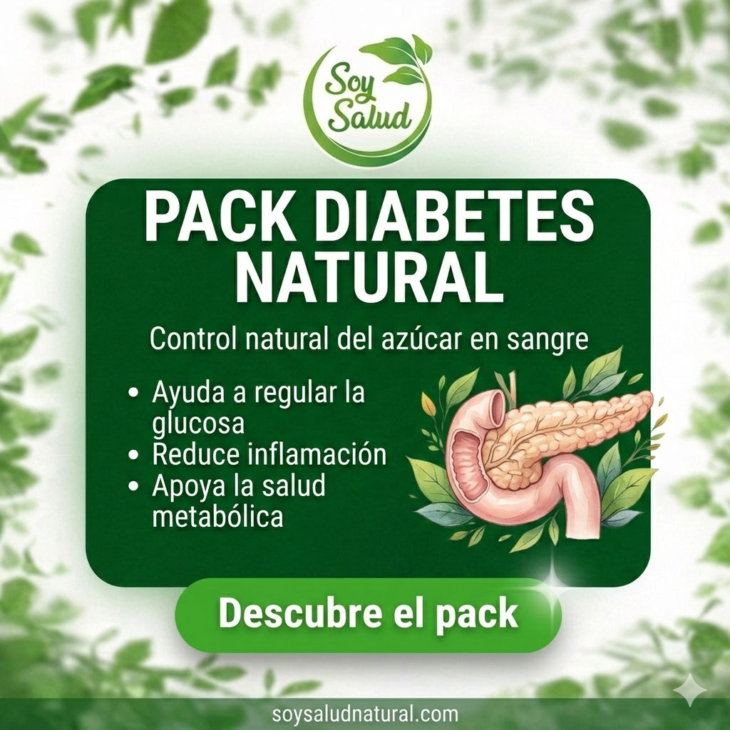 Pack Diabetes Natural para Regular la Glucosa de Forma Saludable