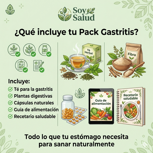 Pack Anti-Gastritis Natural | Limpieza Intestinal y Salud Digestiva